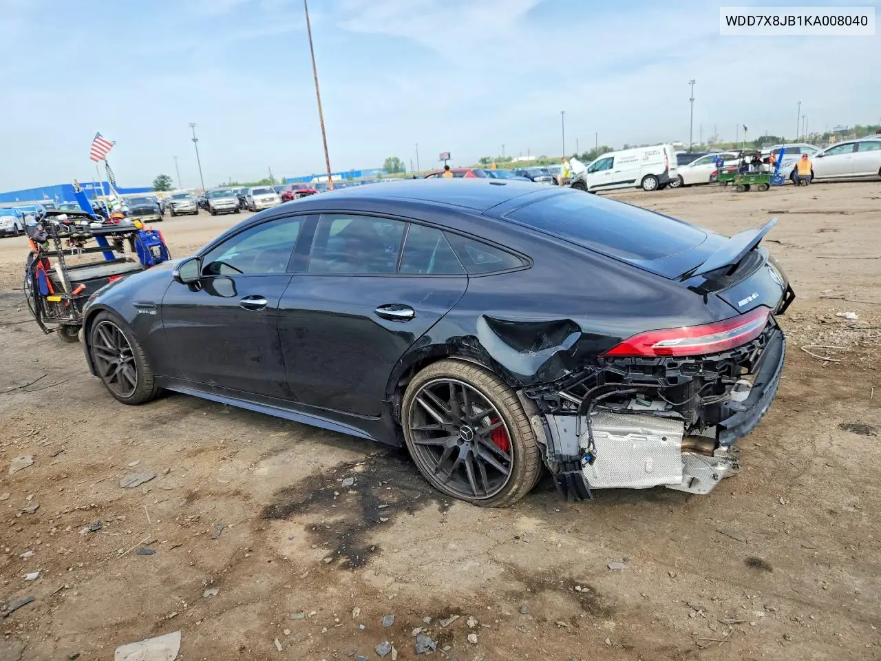 2019 Mercedes-Benz Amg Gt 63 VIN: WDD7X8JB1KA008040 Lot: 60636826