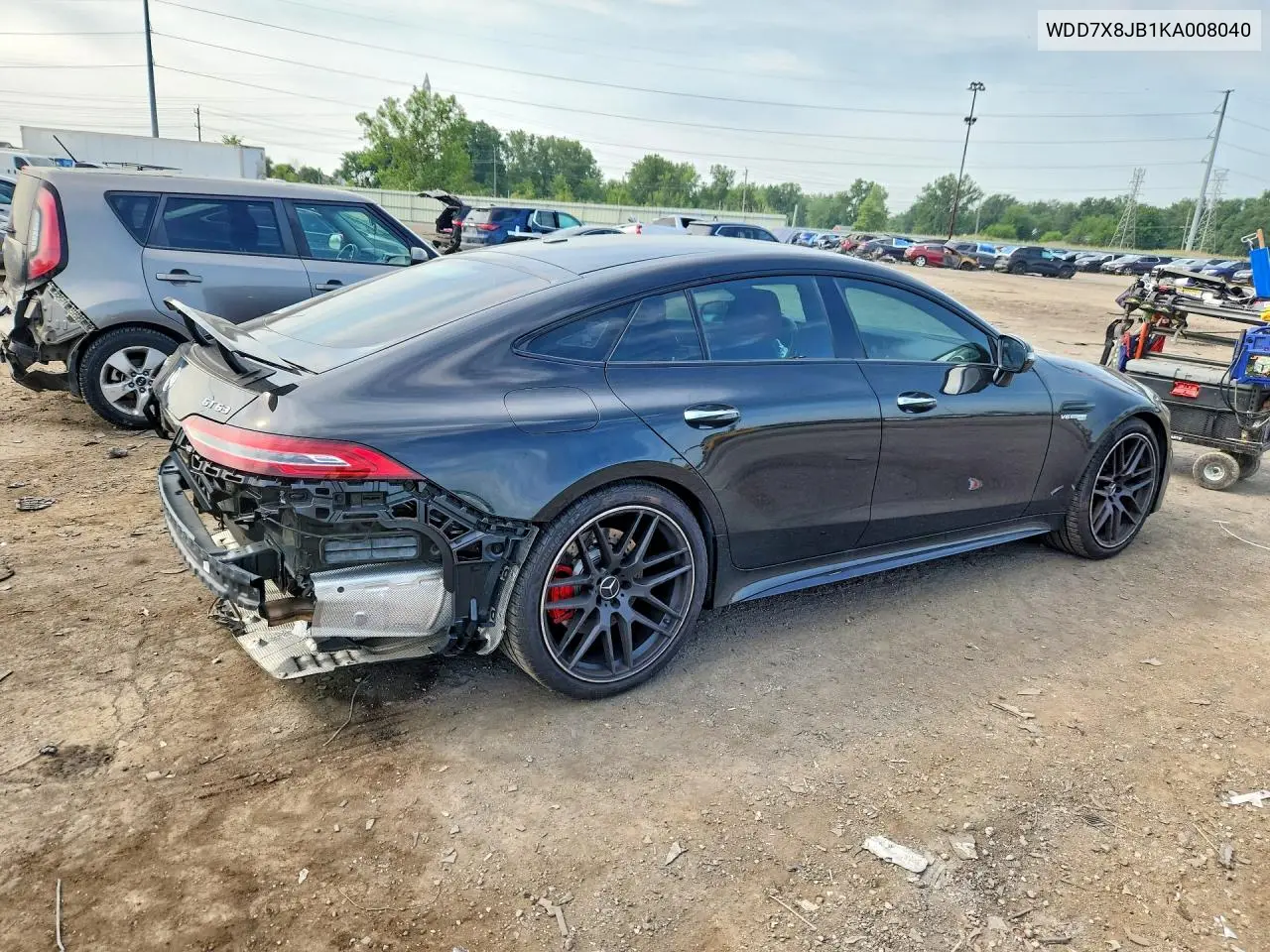 2019 Mercedes-Benz Amg Gt 63 VIN: WDD7X8JB1KA008040 Lot: 60636826