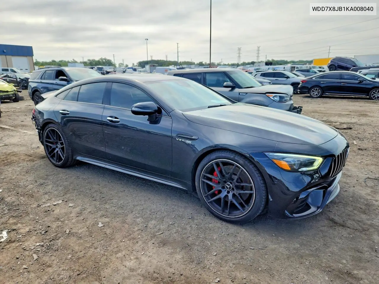 2019 Mercedes-Benz Amg Gt 63 VIN: WDD7X8JB1KA008040 Lot: 60636826