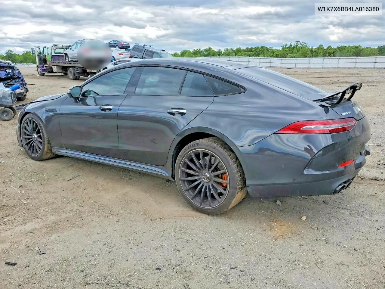 2020 Mercedes-Benz Amg Gt 53 VIN: W1K7X6BB4LA016380 Lot: 53723436