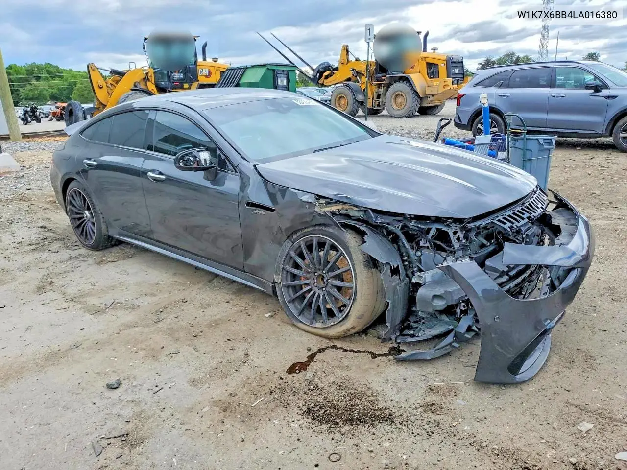 2020 Mercedes-Benz Amg Gt 53 VIN: W1K7X6BB4LA016380 Lot: 53723436