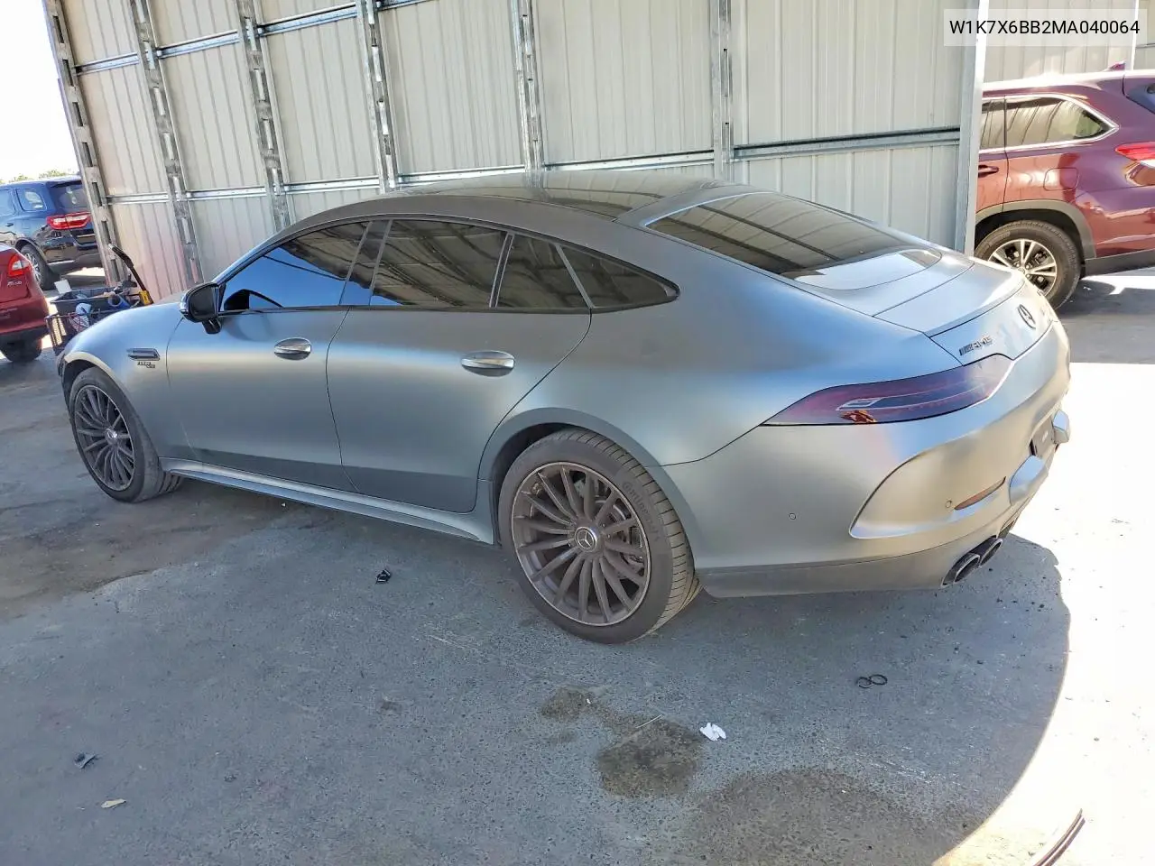 2021 Mercedes-Benz Amg Gt 53 VIN: W1K7X6BB2MA040064 Lot: 54280596