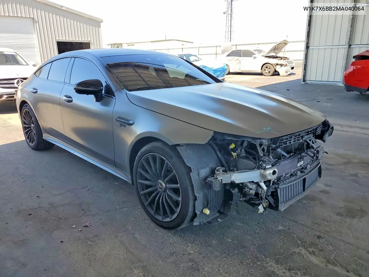 2021 Mercedes-Benz Amg Gt 53 VIN: W1K7X6BB2MA040064 Lot: 54280596