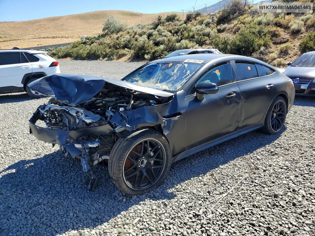 2021 Mercedes-Benz Amg Gt 53 VIN: W1K7X6BB5MA041483 Lot: 60719376