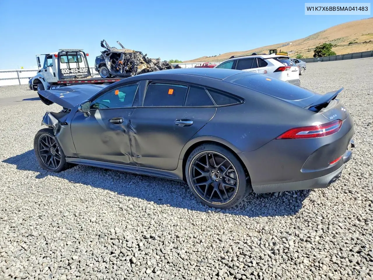 2021 Mercedes-Benz Amg Gt 53 VIN: W1K7X6BB5MA041483 Lot: 60719376