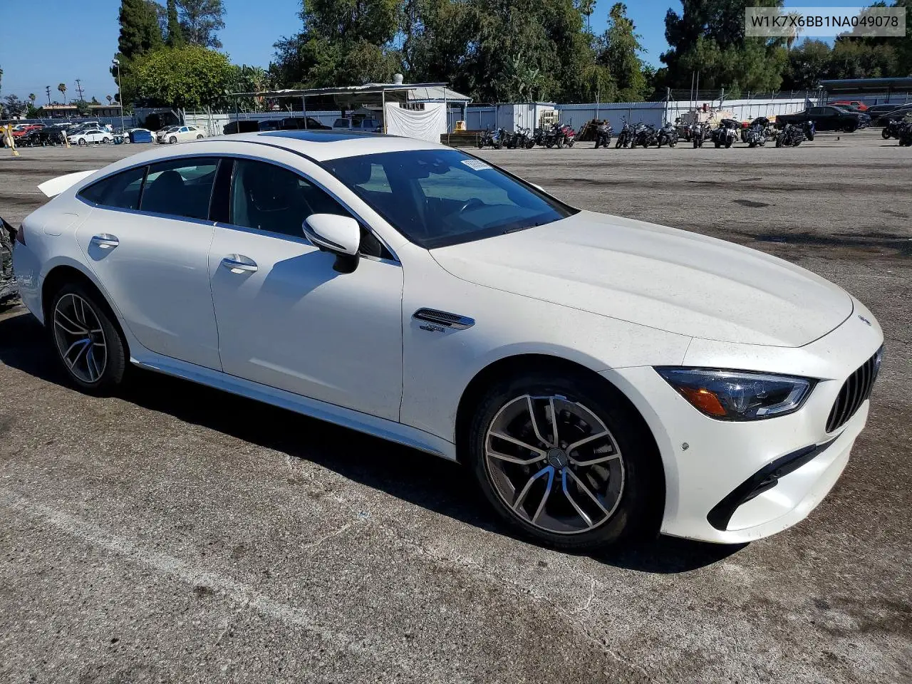 2022 Mercedes-Benz Amg Gt 53 VIN: W1K7X6BB1NA049078 Lot: 58933886