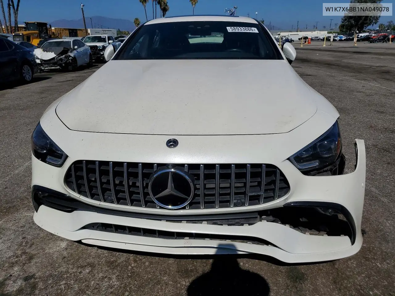 2022 Mercedes-Benz Amg Gt 53 VIN: W1K7X6BB1NA049078 Lot: 58933886