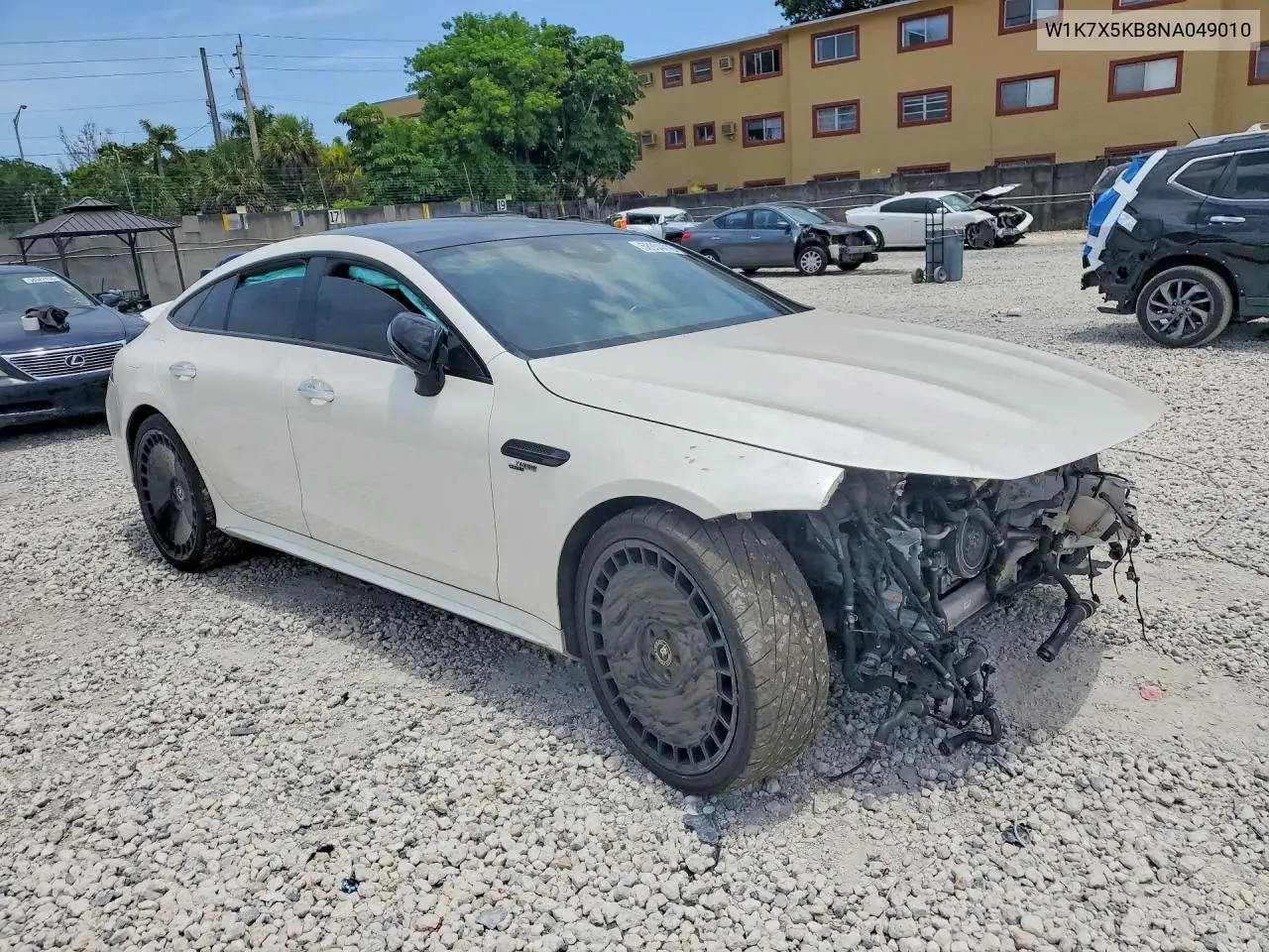 2022 Mercedes-Benz Amg Gt 43 VIN: W1K7X5KB8NA049010 Lot: 58934416