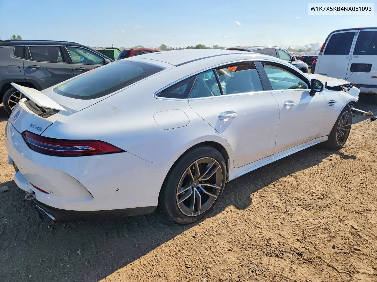 2022 Mercedes-Benz Amg Gt 43 VIN: W1K7X5KB4NA051093 Lot: 62162096
