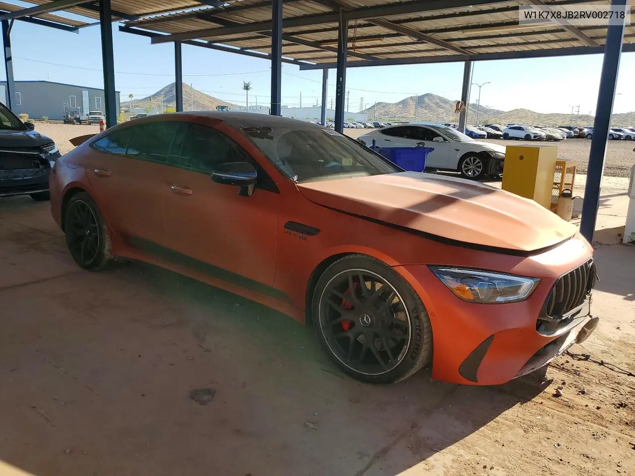 2024 Mercedes-Benz Amg Gt 63 VIN: W1K7X8JB2RV002718 Lot: 54655046