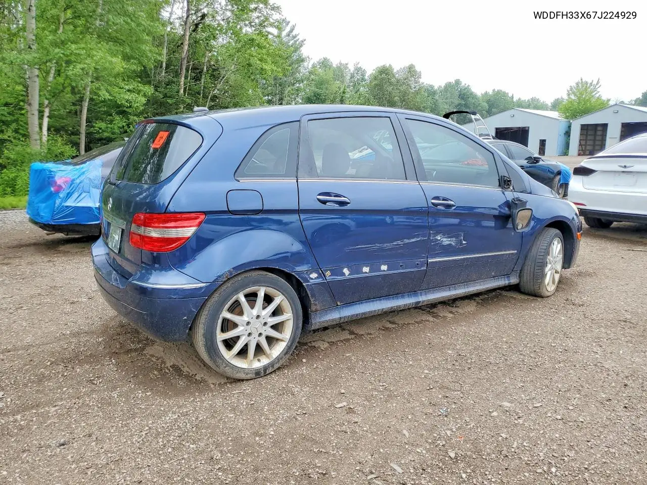 2007 Mercedes-Benz B200 VIN: WDDFH33X67J224929 Lot: 56850816