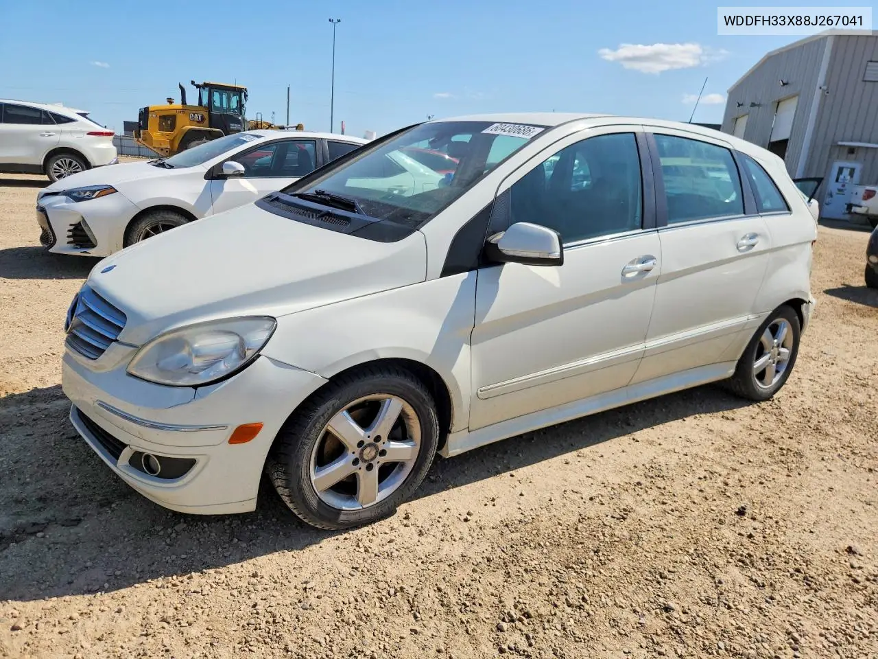 2008 Mercedes-Benz B200 VIN: WDDFH33X88J267041 Lot: 60430686