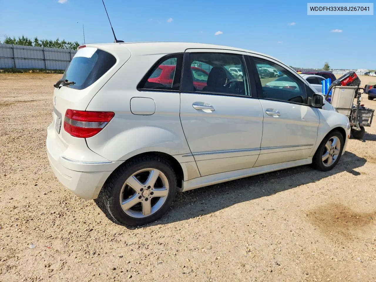 2008 Mercedes-Benz B200 VIN: WDDFH33X88J267041 Lot: 60430686