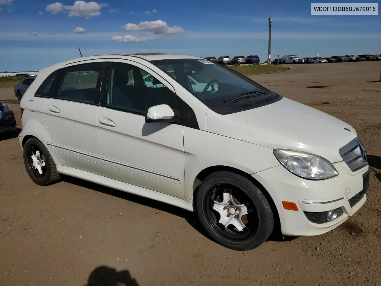 2011 Mercedes-Benz B200 VIN: WDDFH3DB6BJ679016 Lot: 85172445