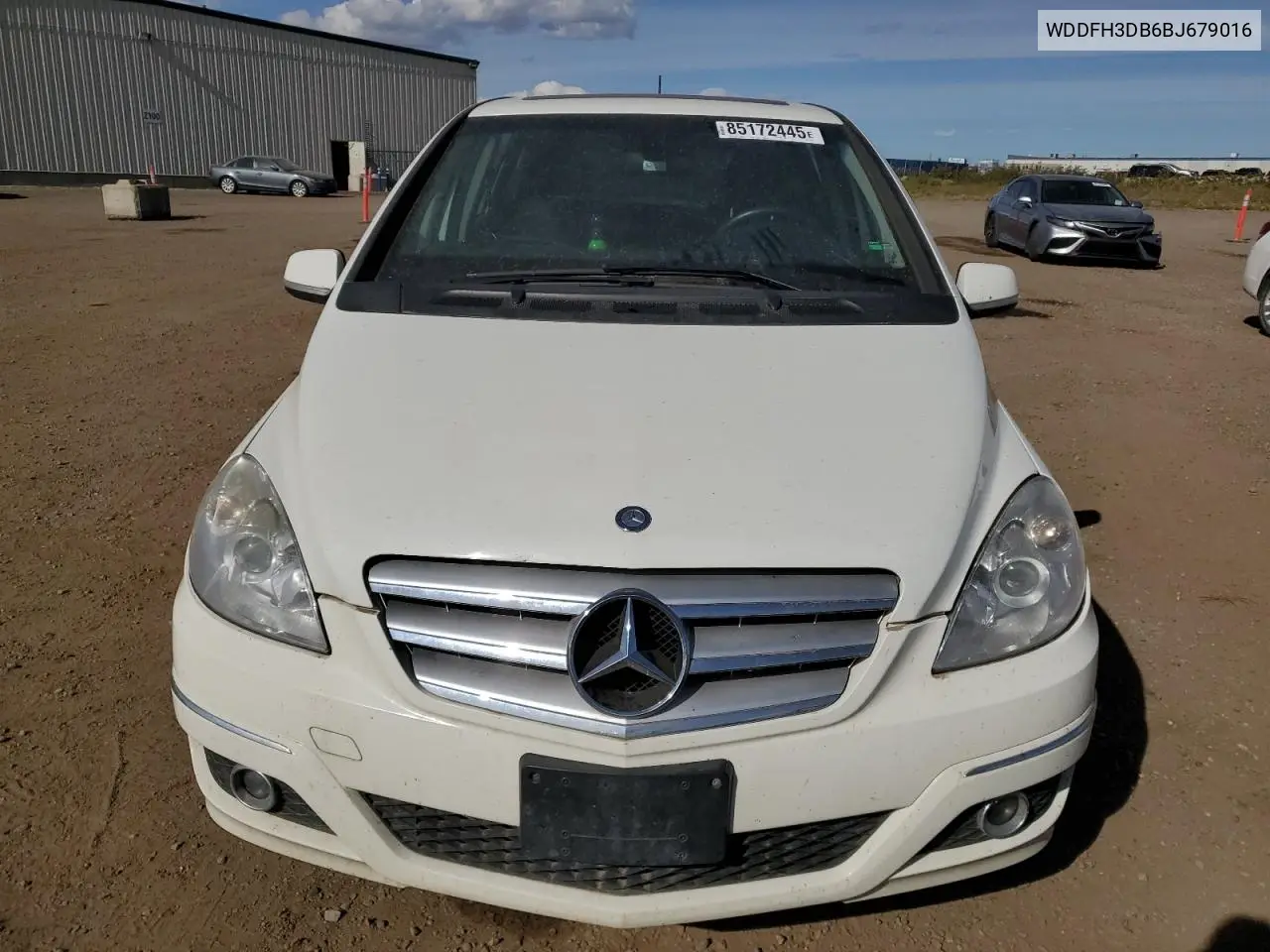 2011 Mercedes-Benz B200 VIN: WDDFH3DB6BJ679016 Lot: 85172445