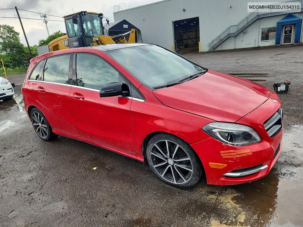 2013 Mercedes-Benz B250 VIN: WDDMH4EB2DJ154310 Lot: 58047486
