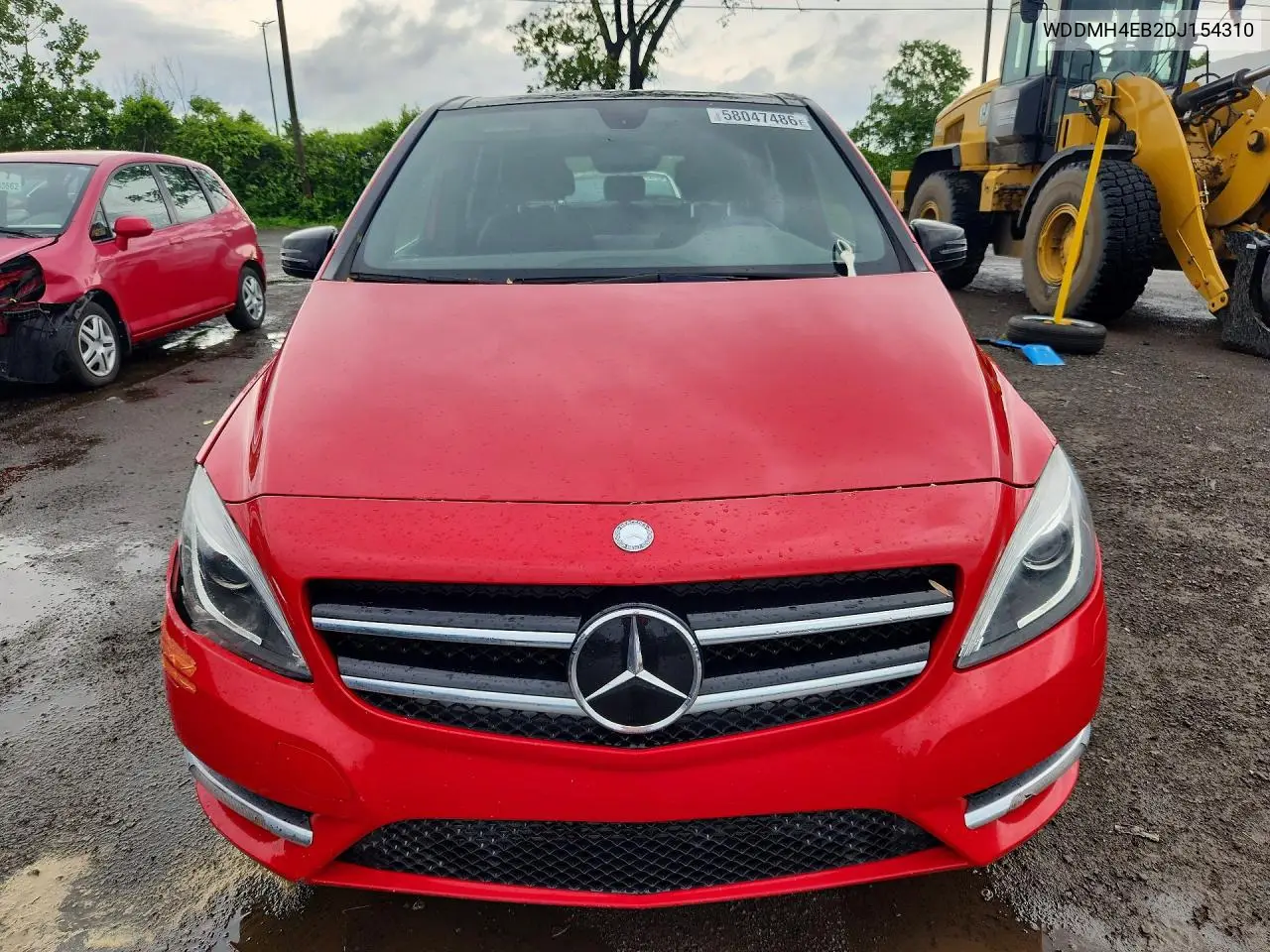 2013 Mercedes-Benz B250 VIN: WDDMH4EB2DJ154310 Lot: 58047486
