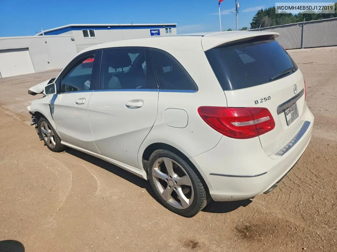 2013 Mercedes-Benz B250 VIN: WDDMH4EB5DJ127019 Lot: 58939766