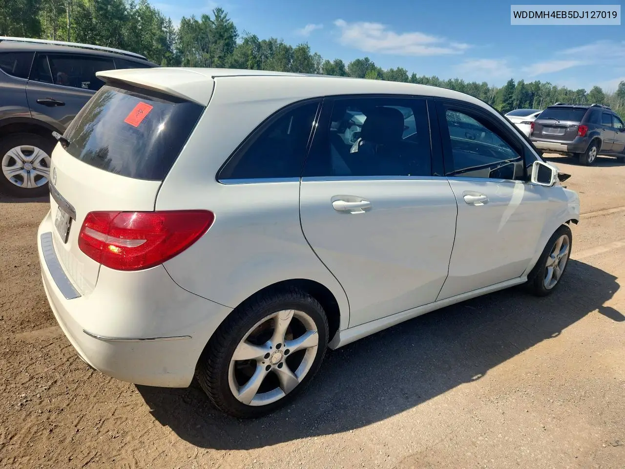 2013 Mercedes-Benz B250 VIN: WDDMH4EB5DJ127019 Lot: 58939766