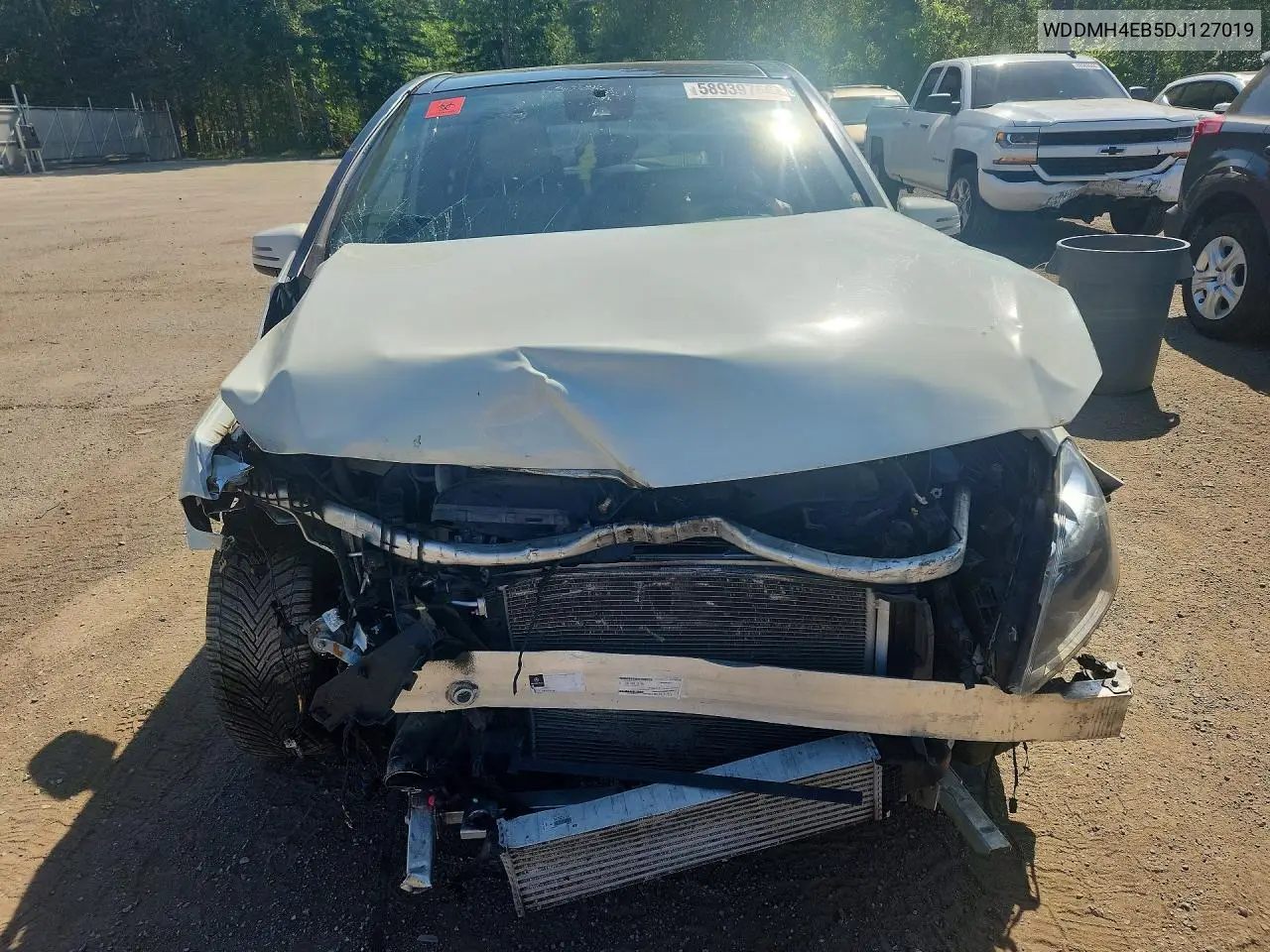 2013 Mercedes-Benz B250 VIN: WDDMH4EB5DJ127019 Lot: 58939766