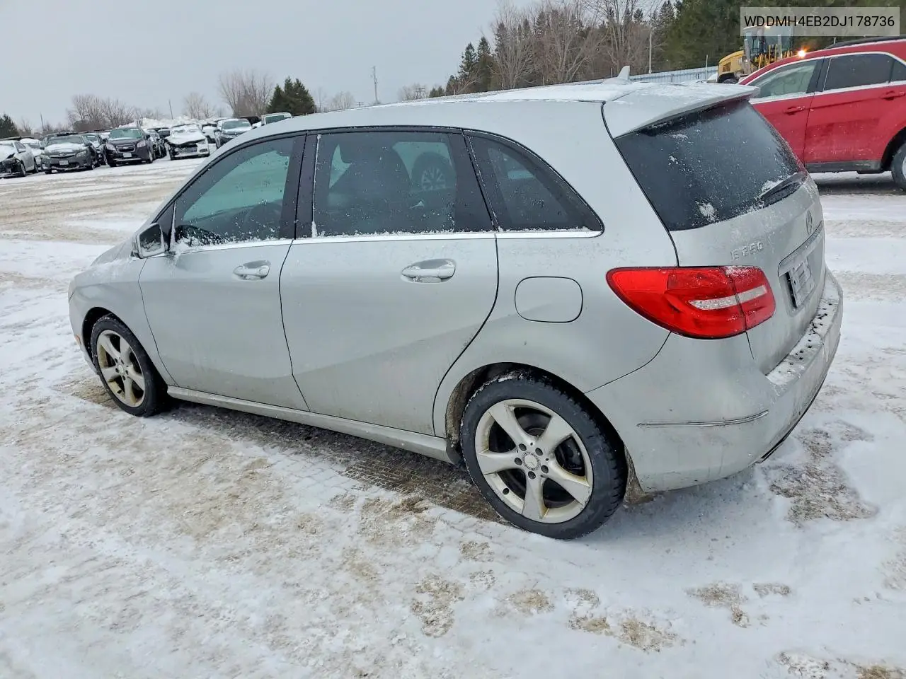2013 Mercedes-Benz B250 VIN: WDDMH4EB2DJ178736 Lot: 74752945