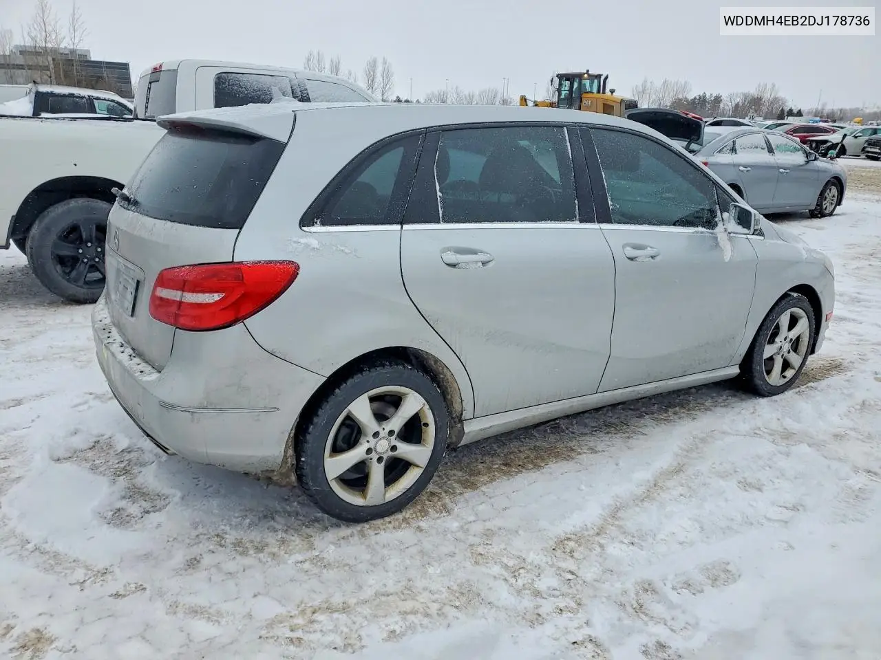 2013 Mercedes-Benz B250 VIN: WDDMH4EB2DJ178736 Lot: 74752945