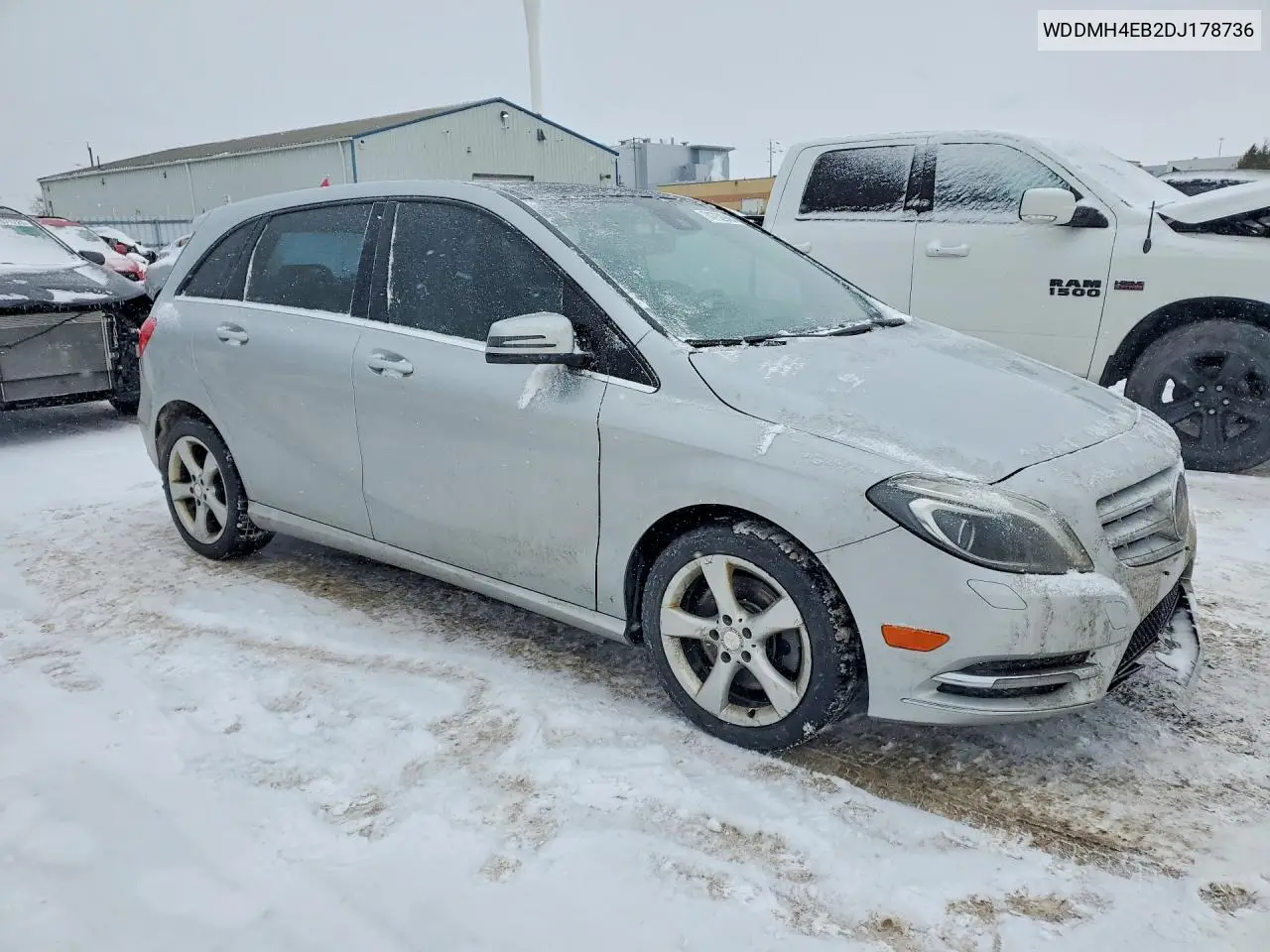 2013 Mercedes-Benz B250 VIN: WDDMH4EB2DJ178736 Lot: 74752945
