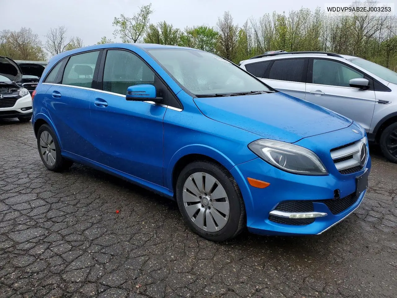 2014 Mercedes-Benz B Electric VIN: WDDVP9AB2EJ003253 Lot: 51511936