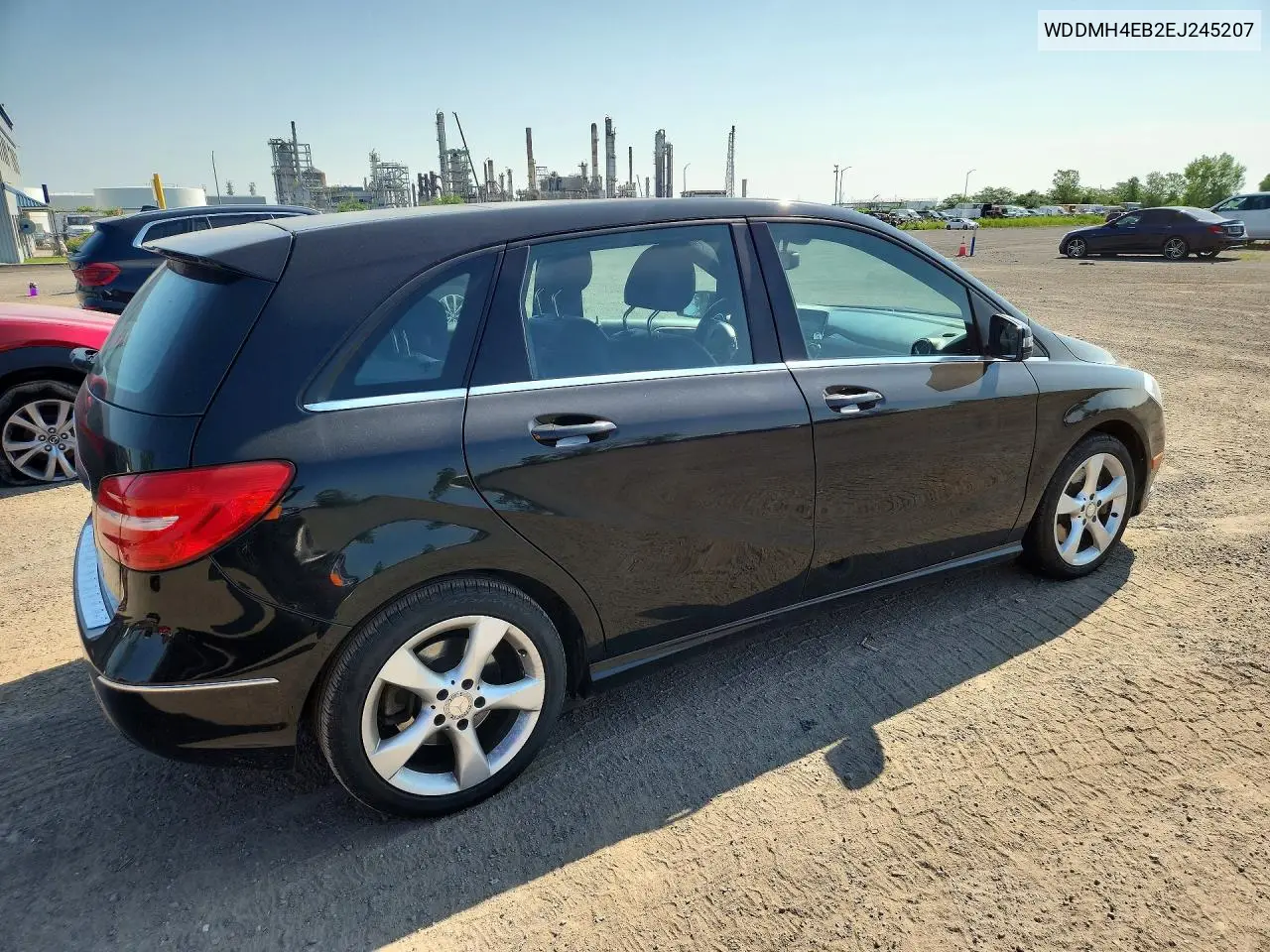 2014 Mercedes-Benz B250 VIN: WDDMH4EB2EJ245207 Lot: 60172216