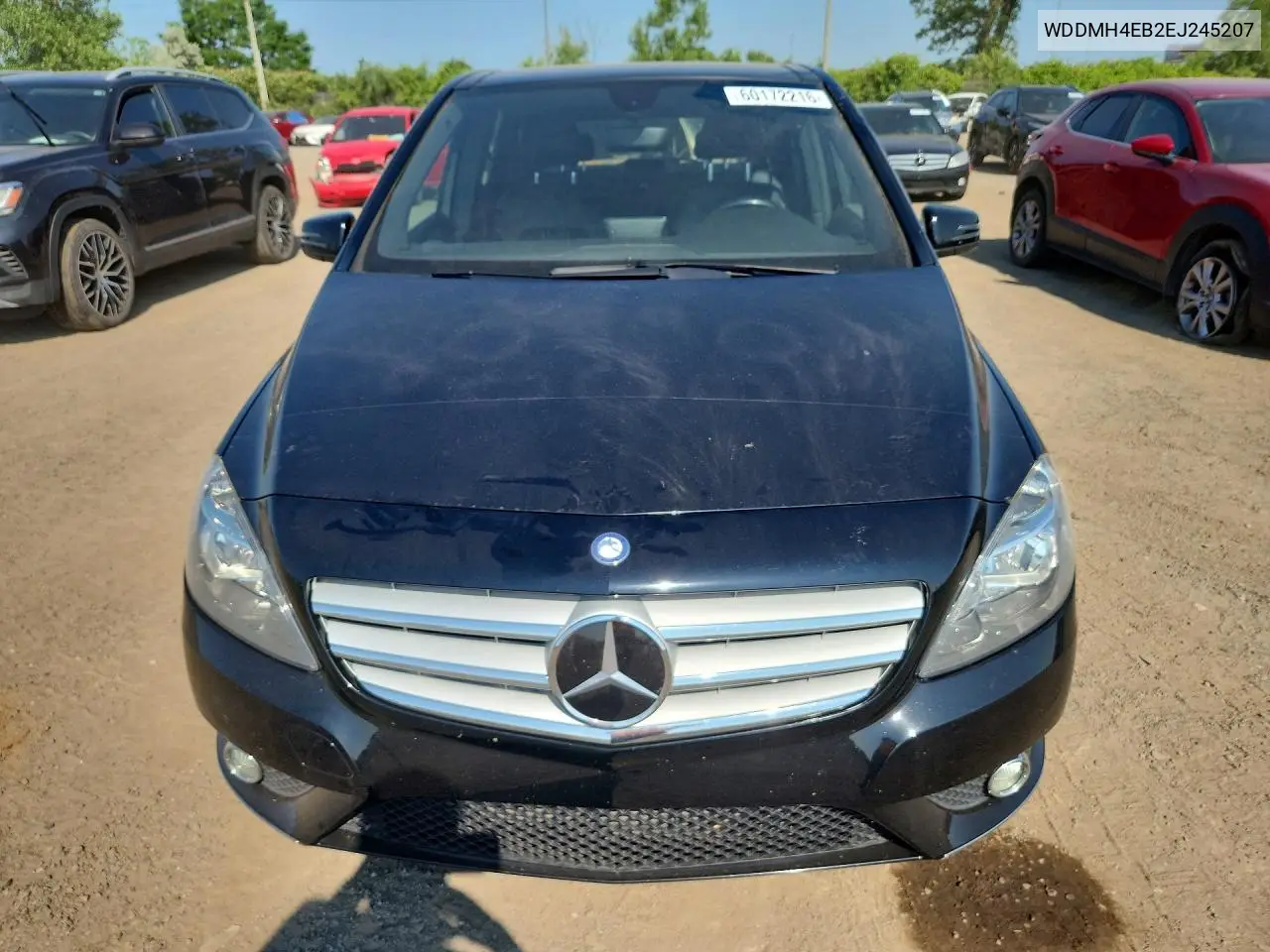 2014 Mercedes-Benz B250 VIN: WDDMH4EB2EJ245207 Lot: 60172216