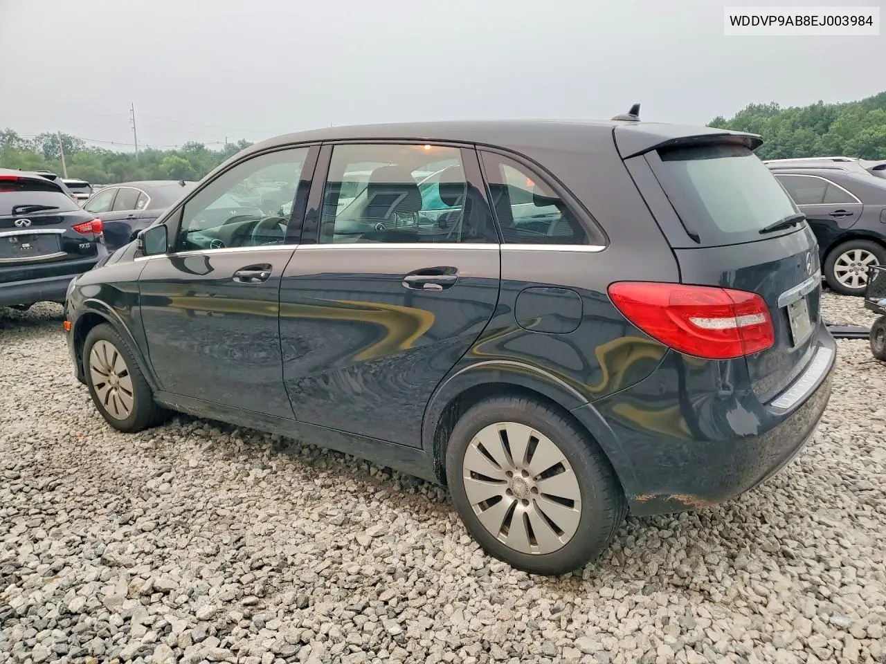 2014 Mercedes-Benz B Electric VIN: WDDVP9AB8EJ003984 Lot: 61242046