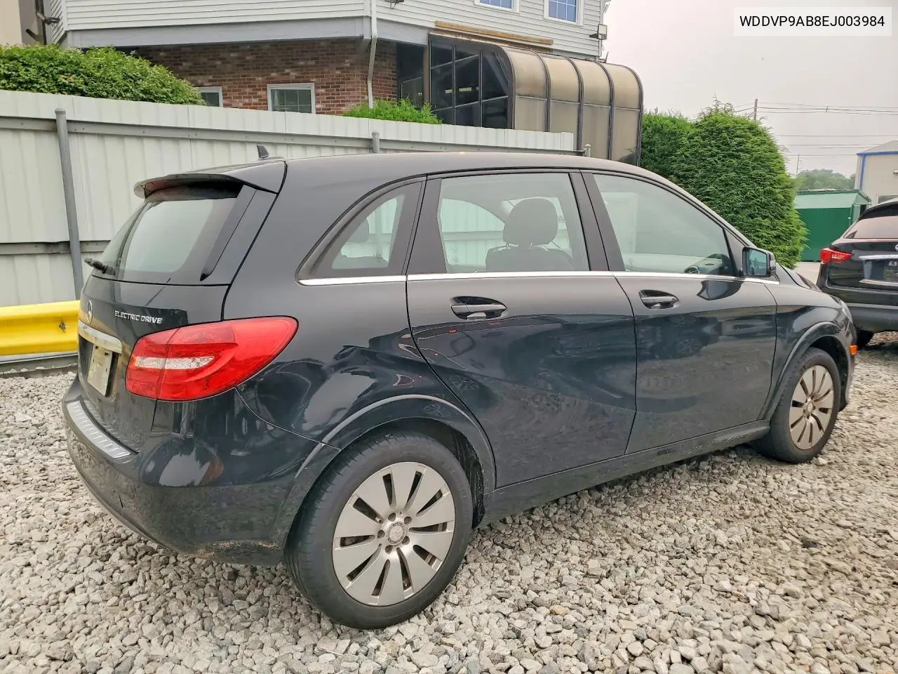 2014 Mercedes-Benz B Electric VIN: WDDVP9AB8EJ003984 Lot: 61242046