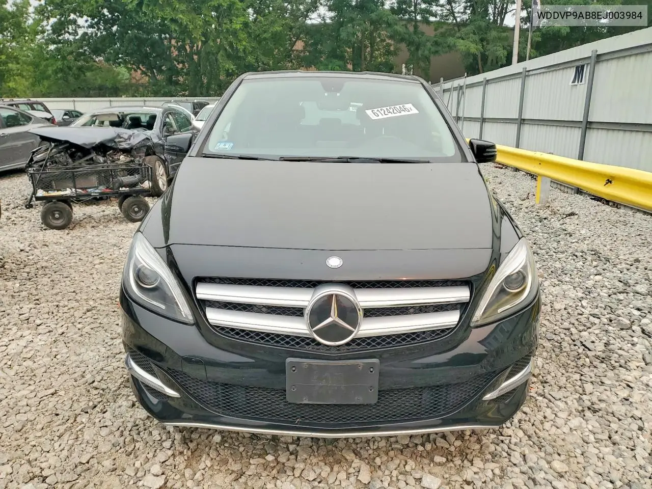 2014 Mercedes-Benz B Electric VIN: WDDVP9AB8EJ003984 Lot: 61242046