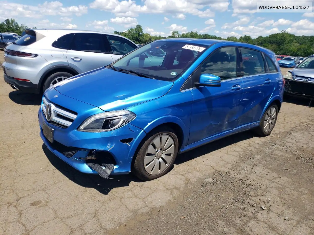 2015 Mercedes-Benz B Electric VIN: WDDVP9AB5FJ004527 Lot: 57335776