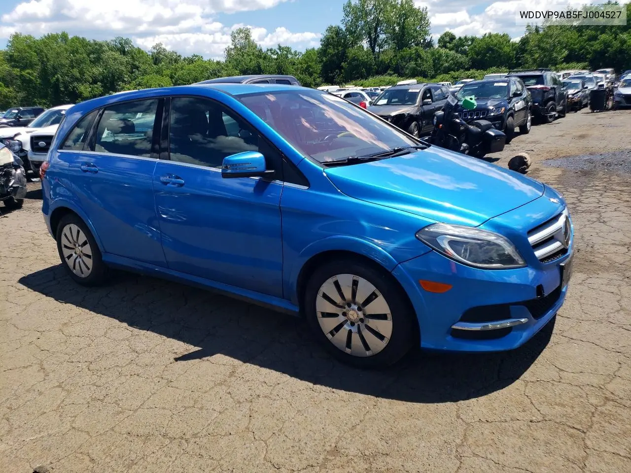 2015 Mercedes-Benz B Electric VIN: WDDVP9AB5FJ004527 Lot: 57335776