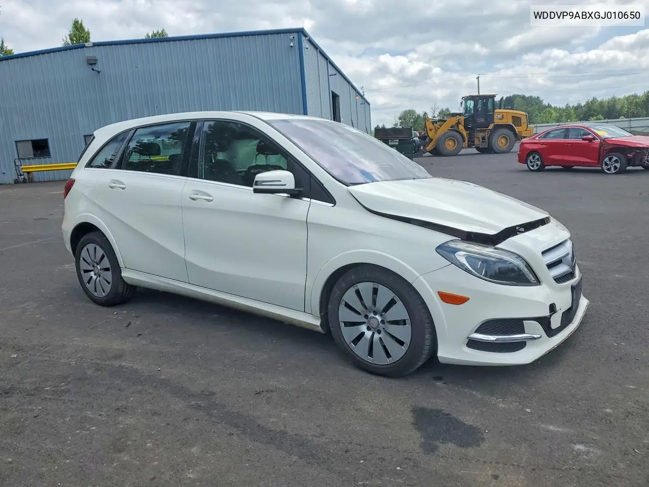 2016 Mercedes-Benz B 250E VIN: WDDVP9ABXGJ010650 Lot: 52914726