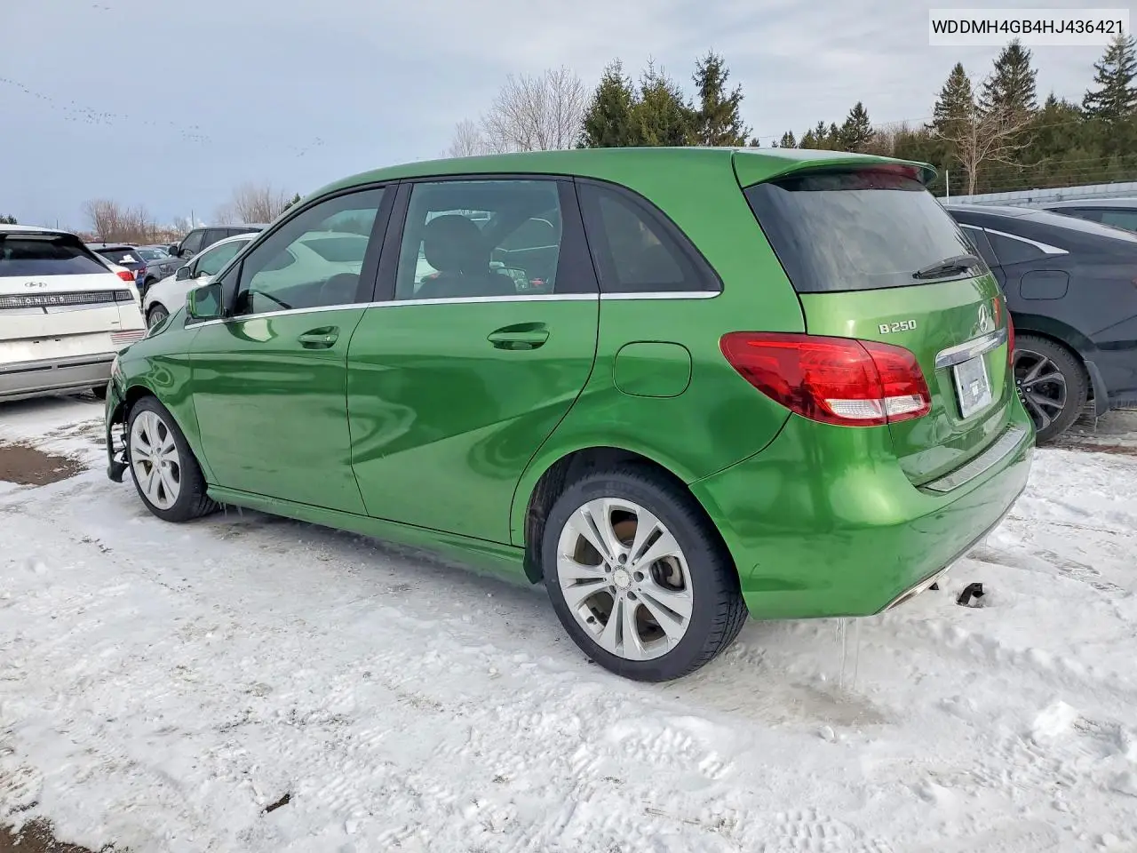 2017 Mercedes-Benz B 250 4Matic VIN: WDDMH4GB4HJ436421 Lot: 45752426