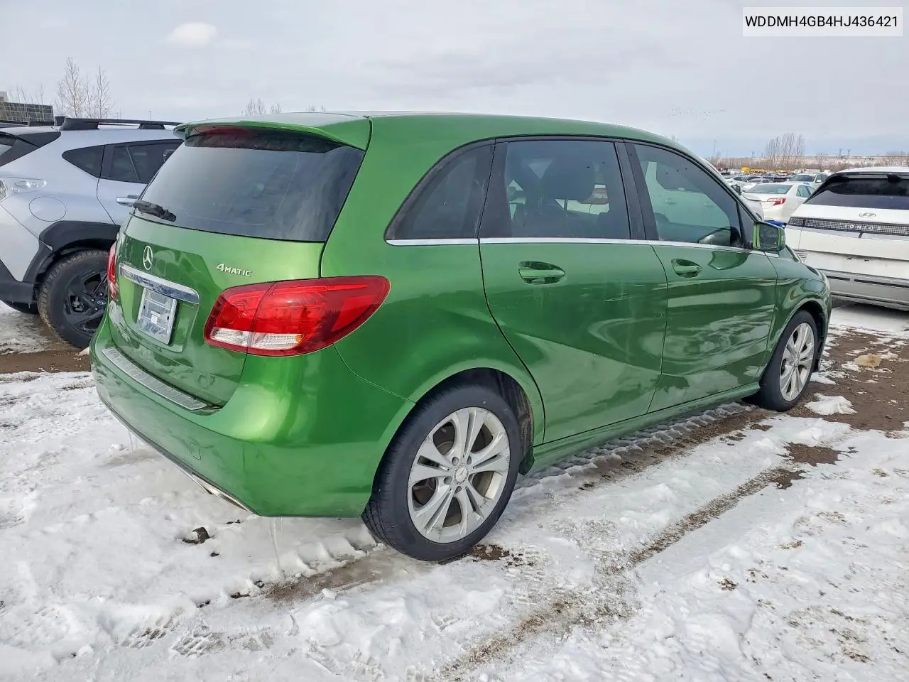 2017 Mercedes-Benz B 250 4Matic VIN: WDDMH4GB4HJ436421 Lot: 45752426