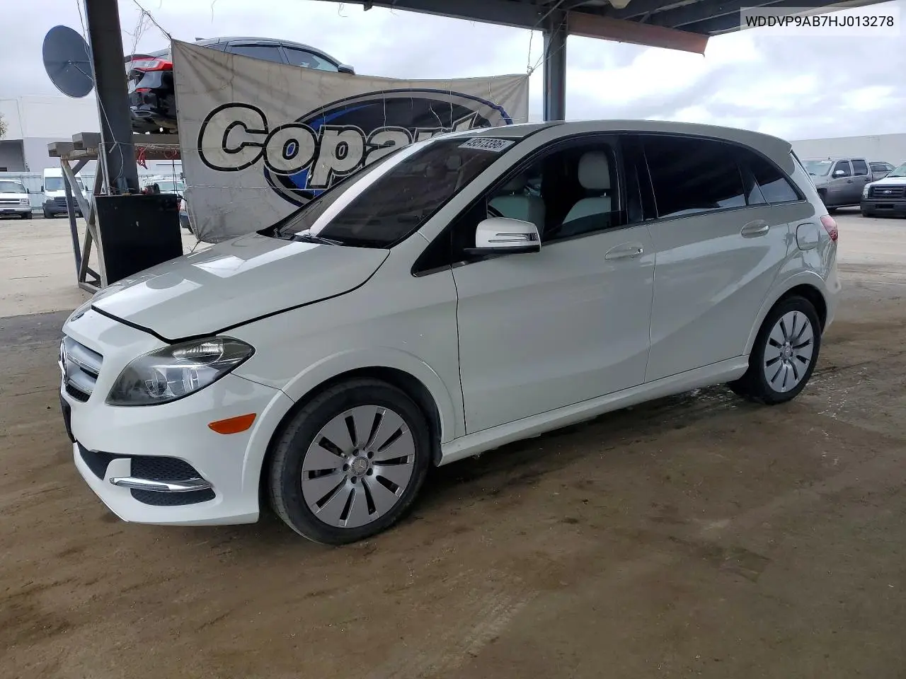 2017 Mercedes-Benz B 250E VIN: WDDVP9AB7HJ013278 Lot: 49573396