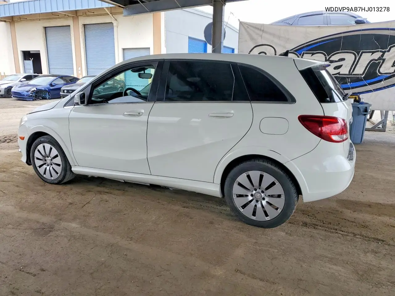 2017 Mercedes-Benz B 250E VIN: WDDVP9AB7HJ013278 Lot: 49573396
