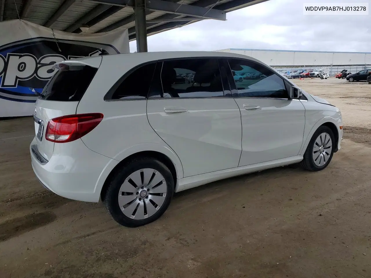 2017 Mercedes-Benz B 250E VIN: WDDVP9AB7HJ013278 Lot: 49573396