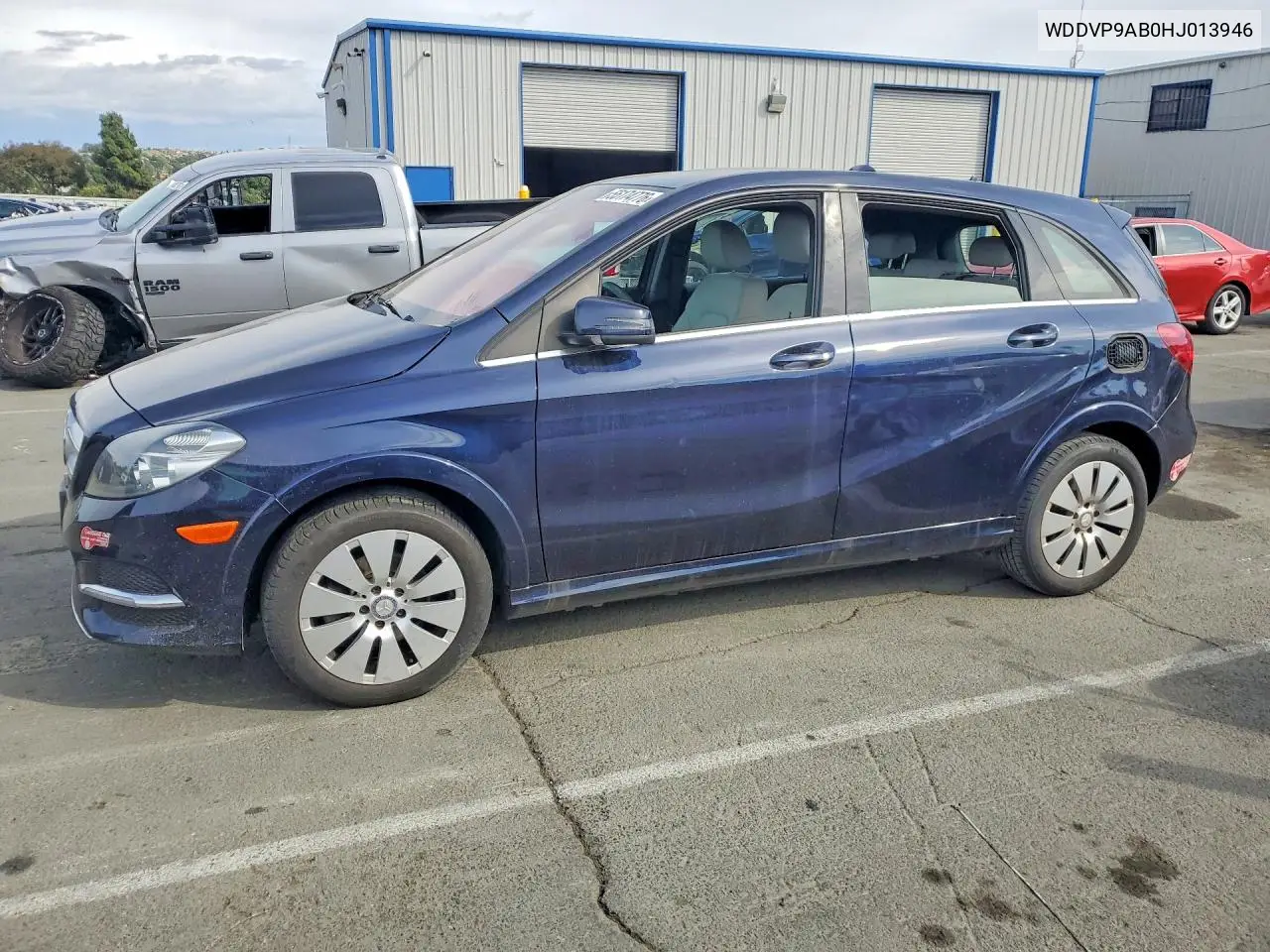 2017 Mercedes-Benz B 250E VIN: WDDVP9AB0HJ013946 Lot: 55174776
