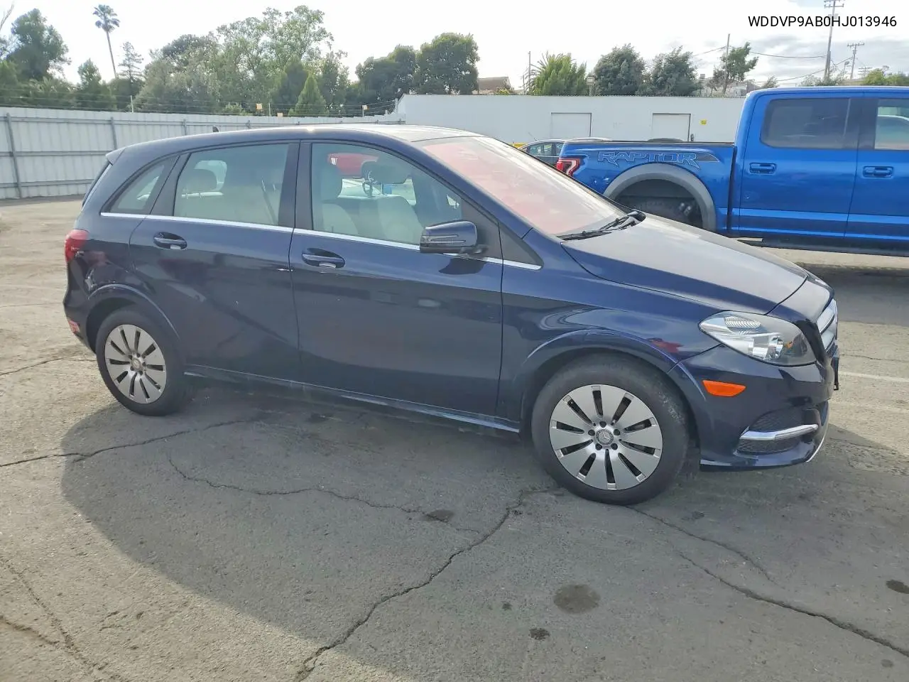2017 Mercedes-Benz B 250E VIN: WDDVP9AB0HJ013946 Lot: 55174776