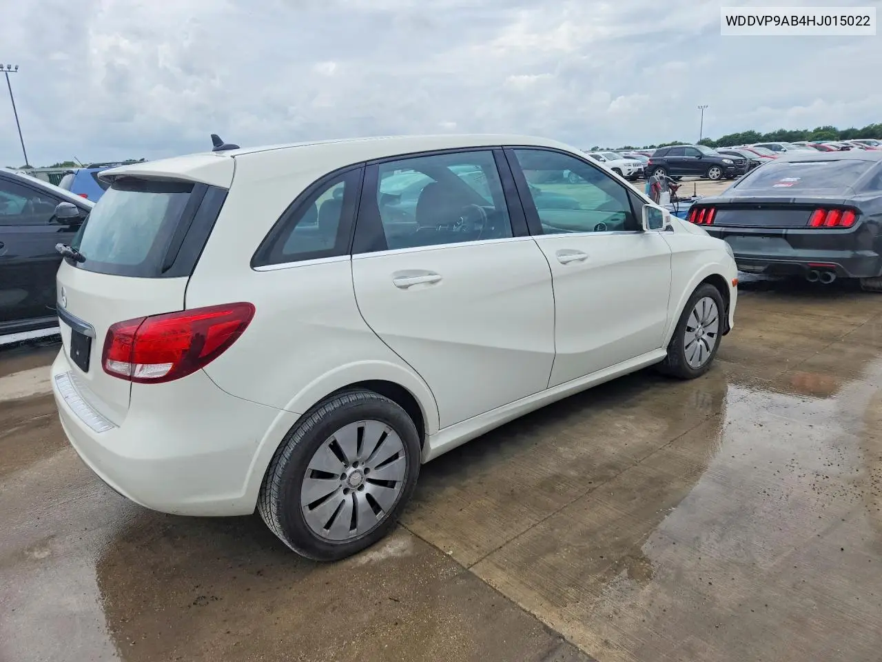 2017 Mercedes-Benz B 250E VIN: WDDVP9AB4HJ015022 Lot: 56355776