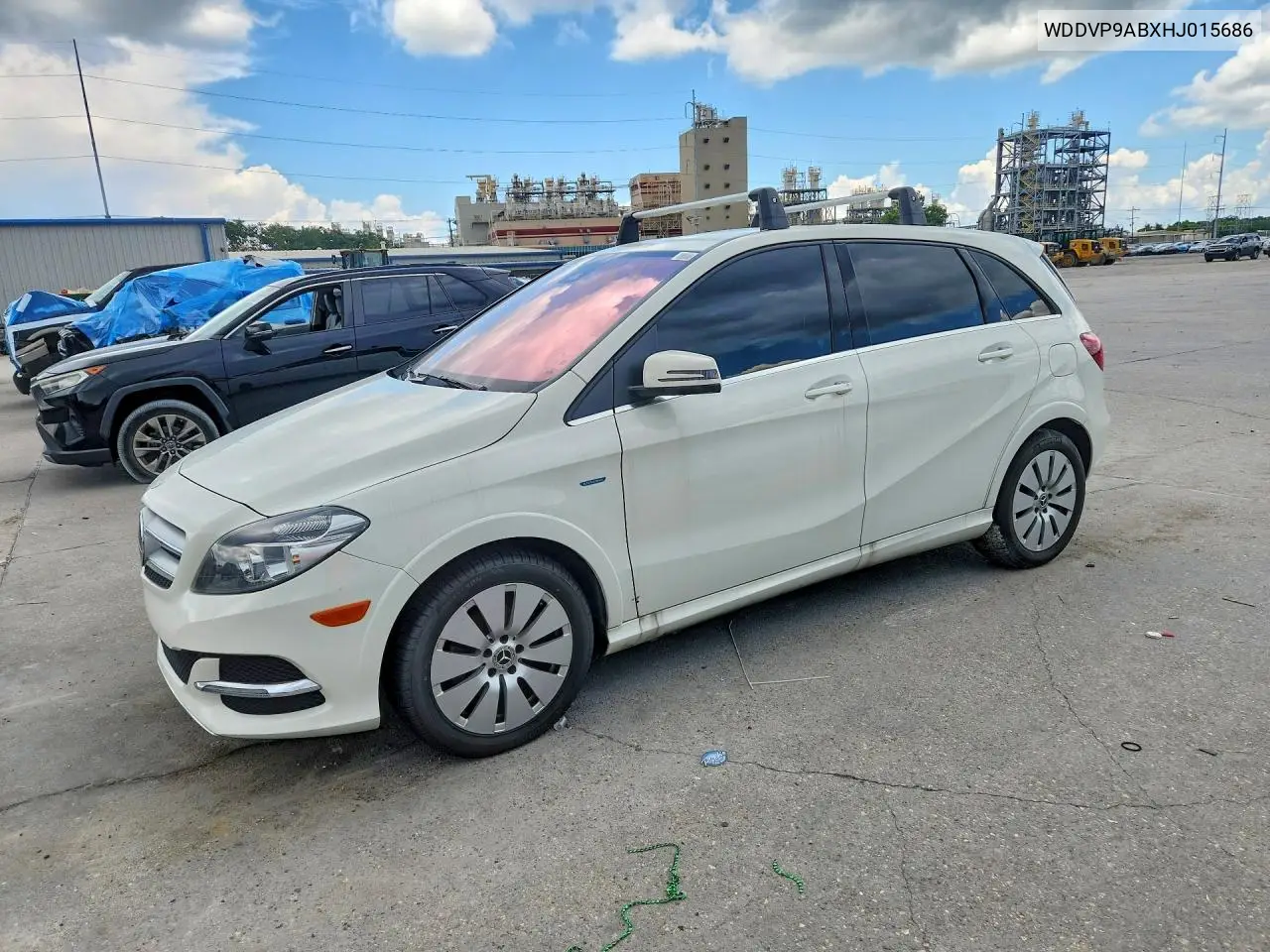 2017 Mercedes-Benz B 250E VIN: WDDVP9ABXHJ015686 Lot: 59921126