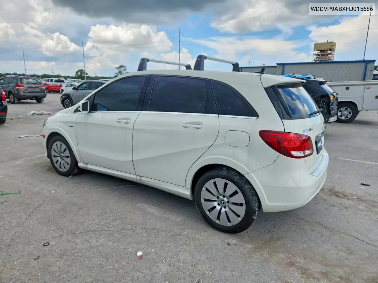 2017 Mercedes-Benz B 250E VIN: WDDVP9ABXHJ015686 Lot: 59921126