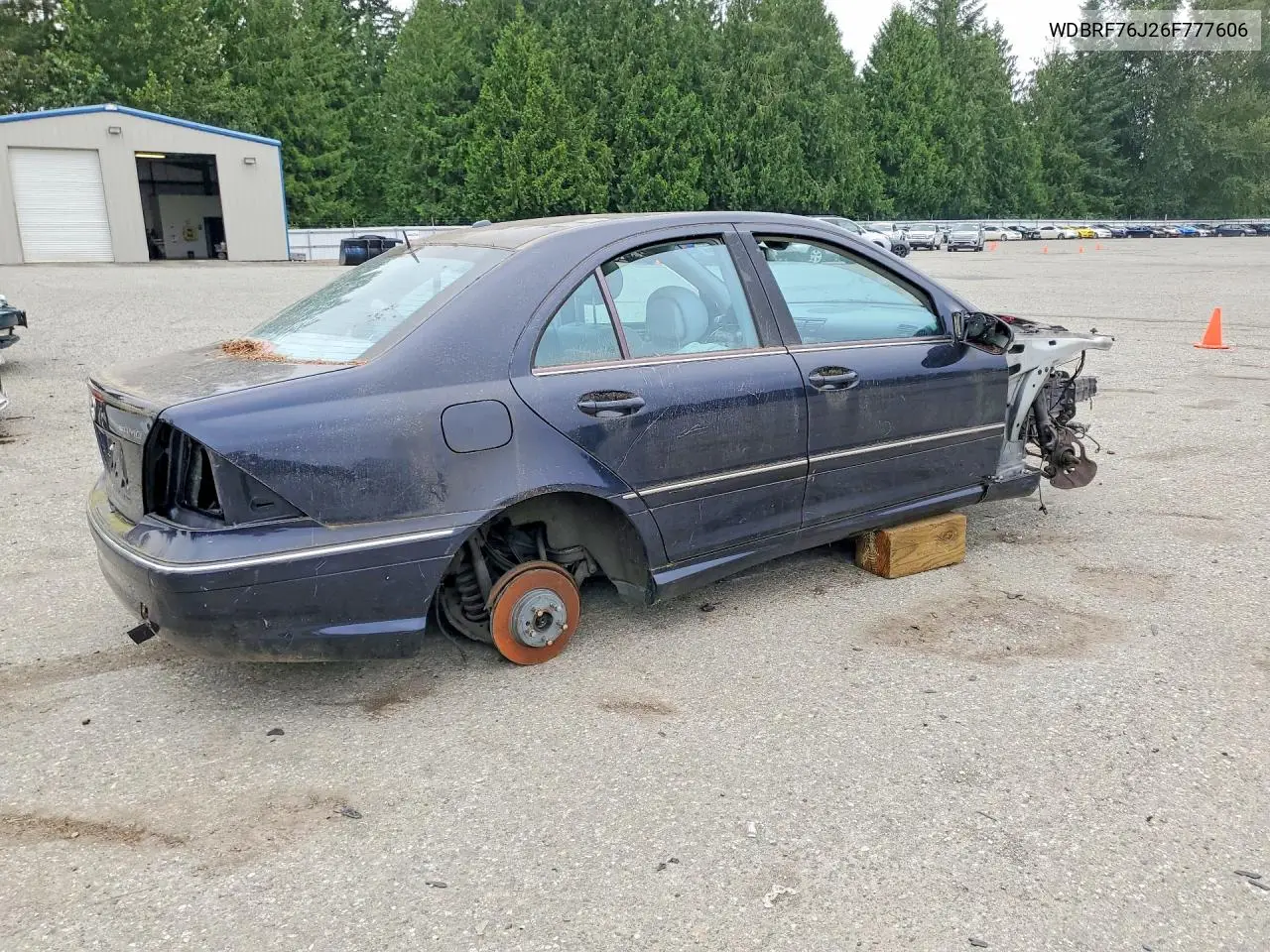 2006 Mercedes-Benz C 55 Amg VIN: WDBRF76J26F777606 Lot: 59237016