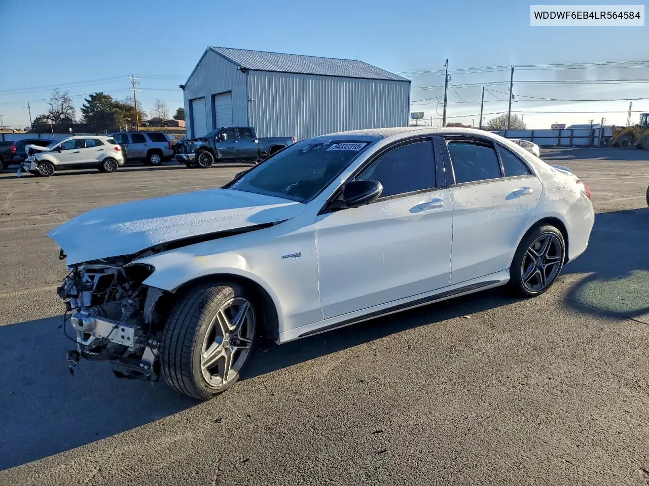 WDDWF6EB4LR564584 2020 Mercedes-Benz C 43 Amg