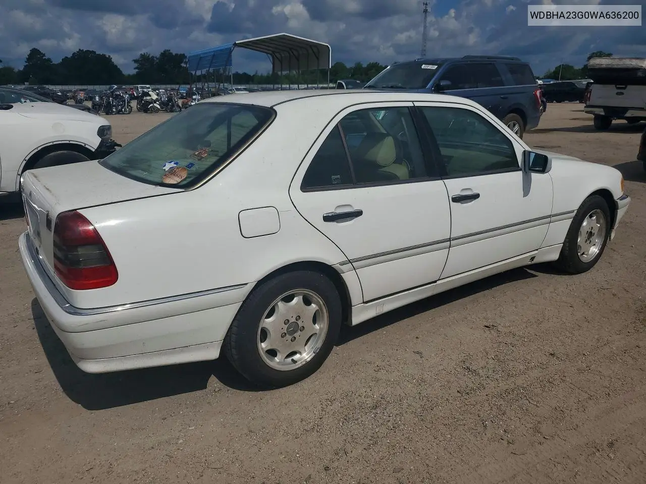 1998 Mercedes-Benz C 230 VIN: WDBHA23G0WA636200 Lot: 59994276