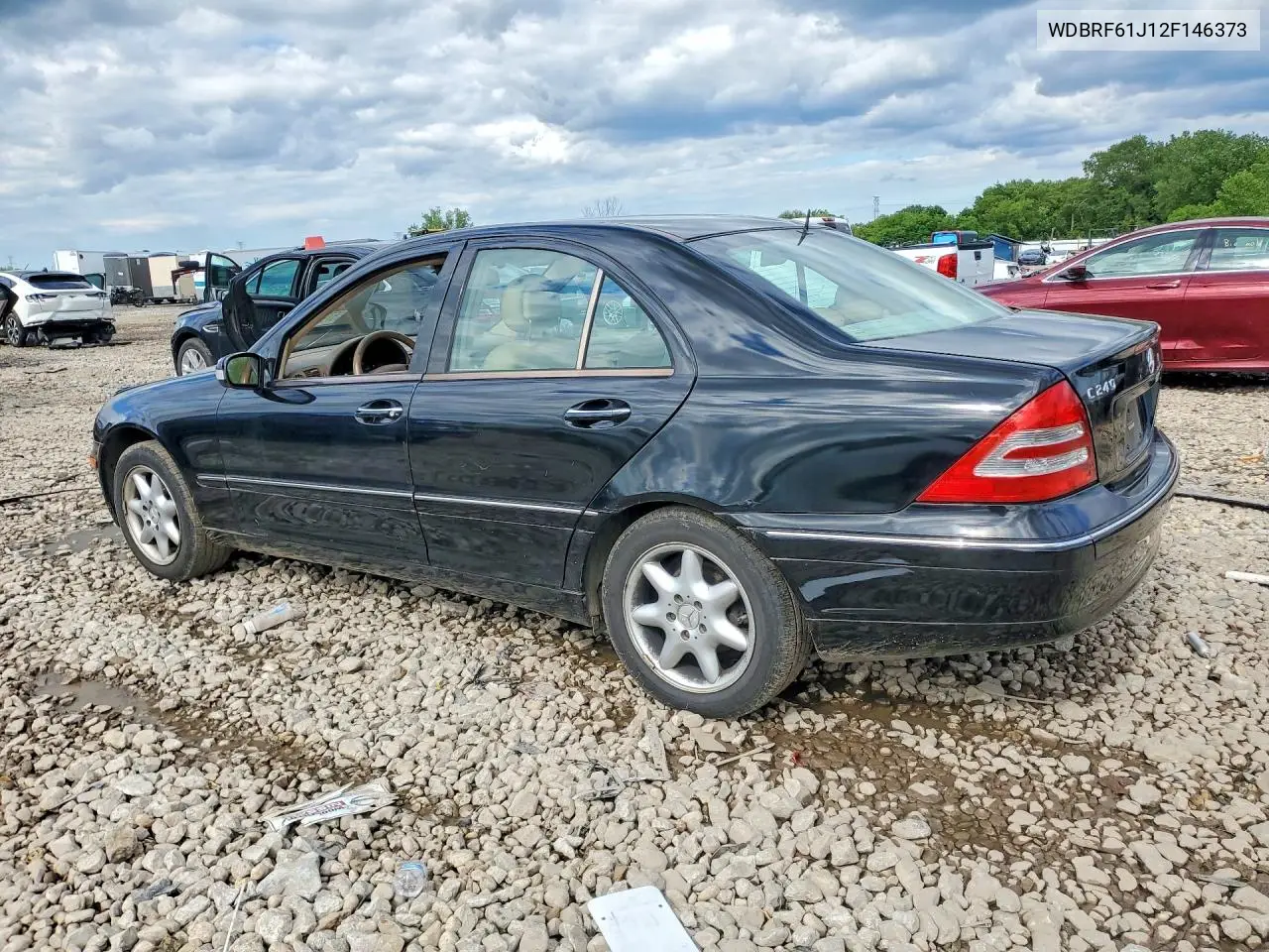 2002 Mercedes-Benz C 240 VIN: WDBRF61J12F146373 Lot: 57956116